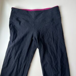 LuLu Lemon wide leg reversible yoga pants